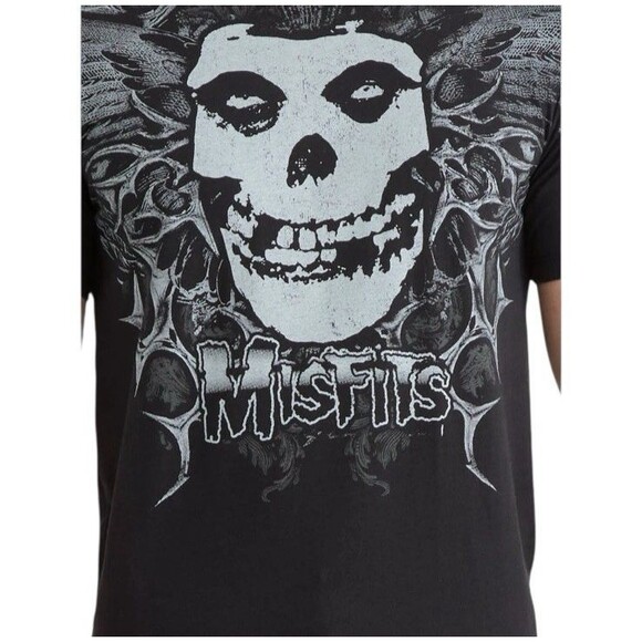 Misfits Band Graphic Tee Men's 3XL Black Skull Shirt Punk Rock - Picture 2 of 4